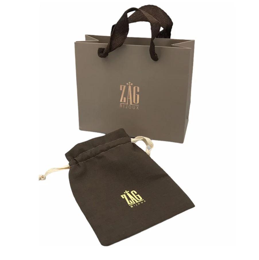 PULSERA RIGIDA ZAG BIJOUX THEON DE ACERO SBJ24768-00UNI-M