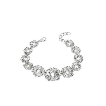 Polsera de flors vidal i vidal banyada en plata X2803117.