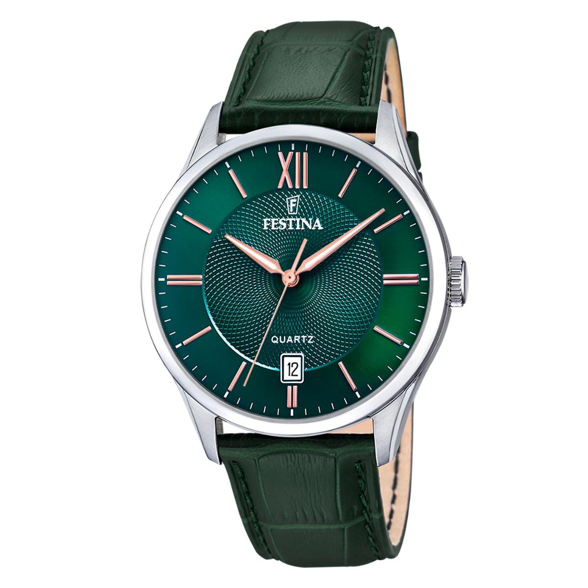RELLOTGE FESTINA CLASSICS ESFERA VERDA F20426/7