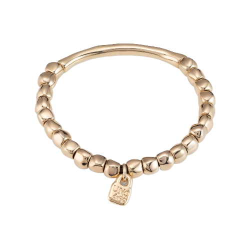 PULSERA TRAVESIA UNO DE 50. COLECCION GOLD PUL1208ORO0000M