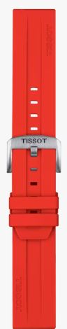 tissot red watch band T852047920