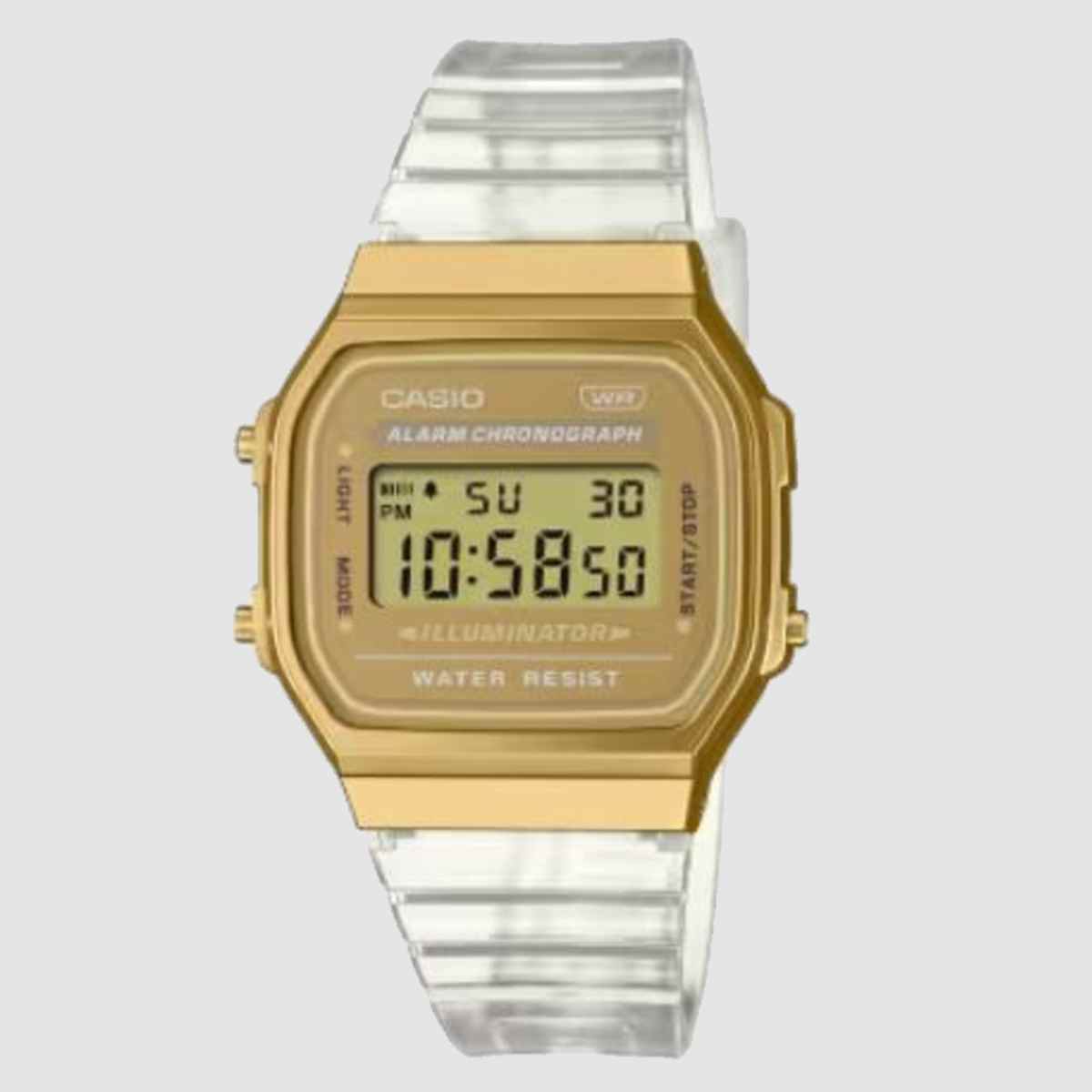 RELOJ CASIO MUJER VINTAGE A168XESG-9AEF
