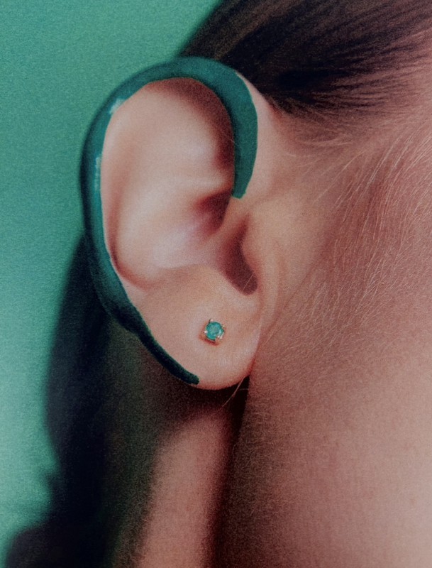 ARRACADES OR I MARAGDA LECARRÉ GB168ES.00 COL·LECCIÓ COLORIZE