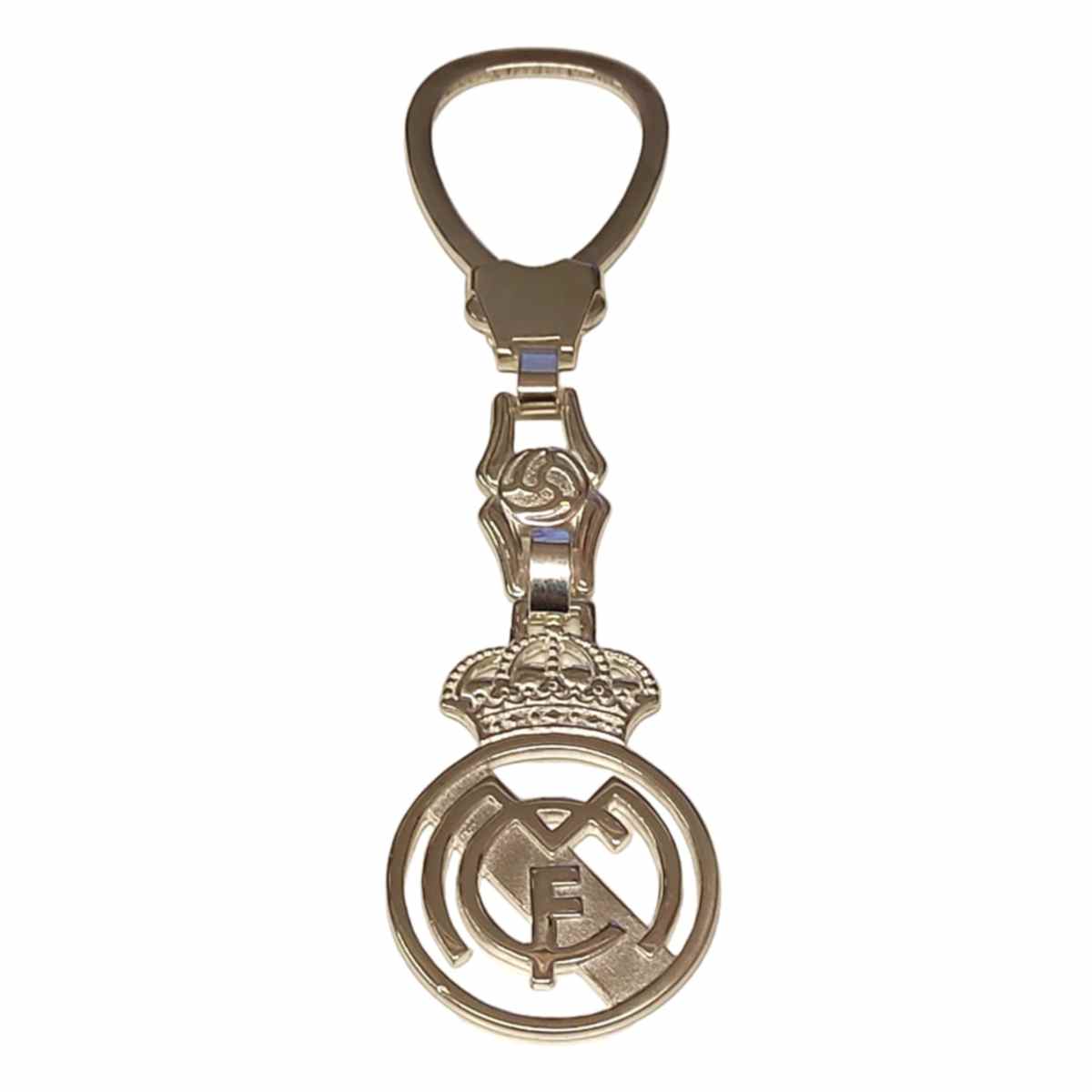 SILVER KEYCHAIN REAL MADRID