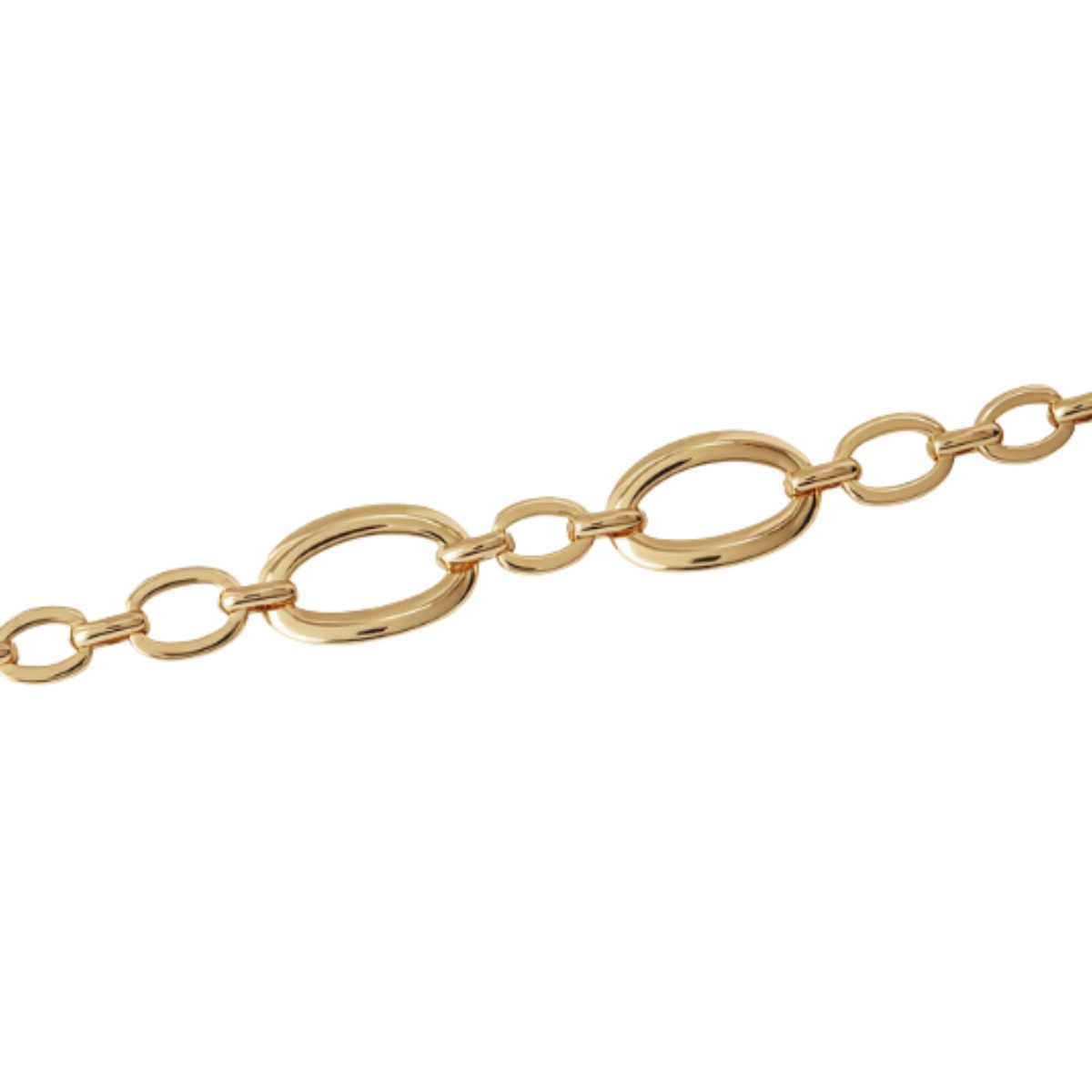 VIDAL & VIDAL BRACELET GOLD PLATED LINKS X9791217