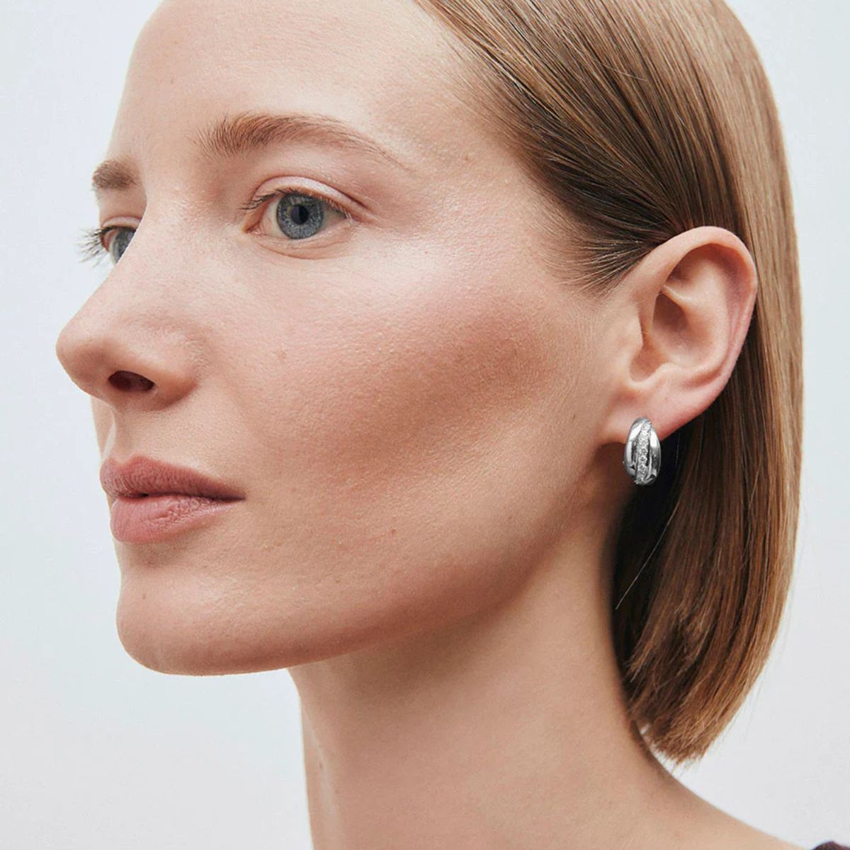 PENDIENTES VIDAL & VIDAL BAÑADOS EN PLATA Y CIRCONITAS Q3993