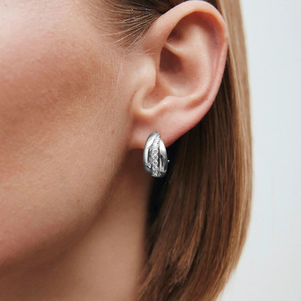 PENDIENTES VIDAL & VIDAL BAÑADOS EN PLATA Y CIRCONITAS Q3993