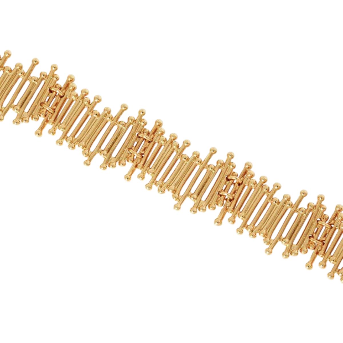 PULSERA VIDAL & VIDAL BAÑADA EN ORO X9803817