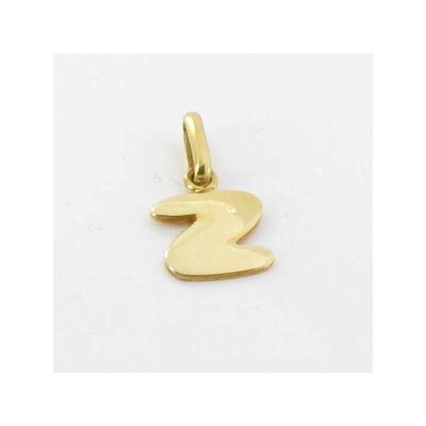 Letter z gold pendant Clearance