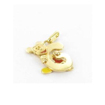mickey mouse gold pendant g