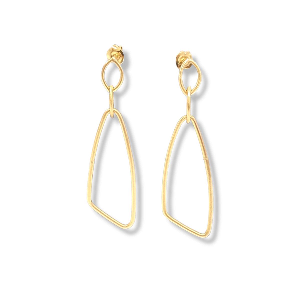 pendientes de oro MIZU