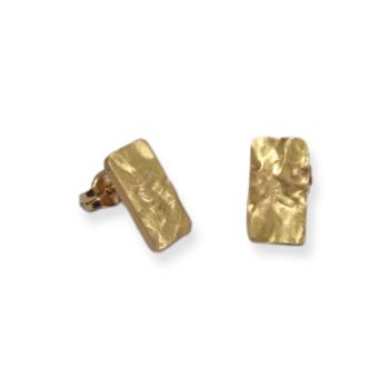 gold earrings ARRUGA