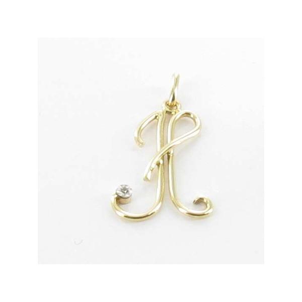 gold pendant letter h