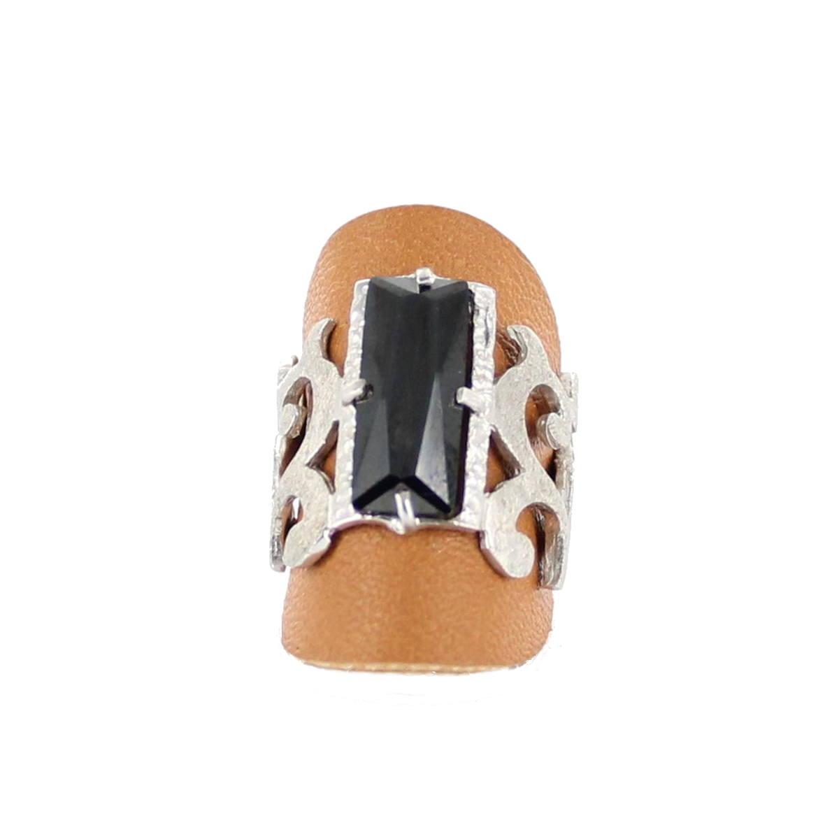 top silver ring an4933p