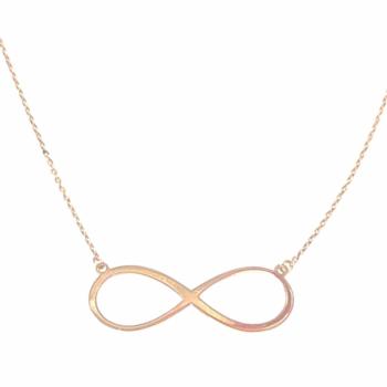 COLGANTE CON INFINITO ORO 18K MUJER 18-100