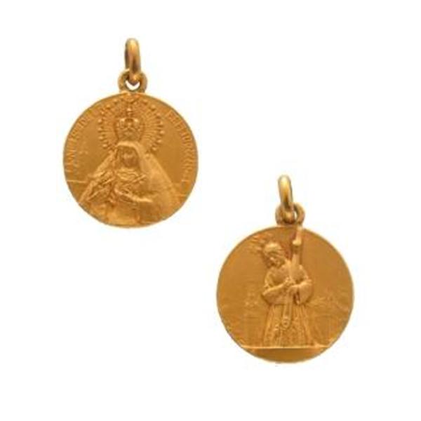 medalla oro virgen de la esperanza
