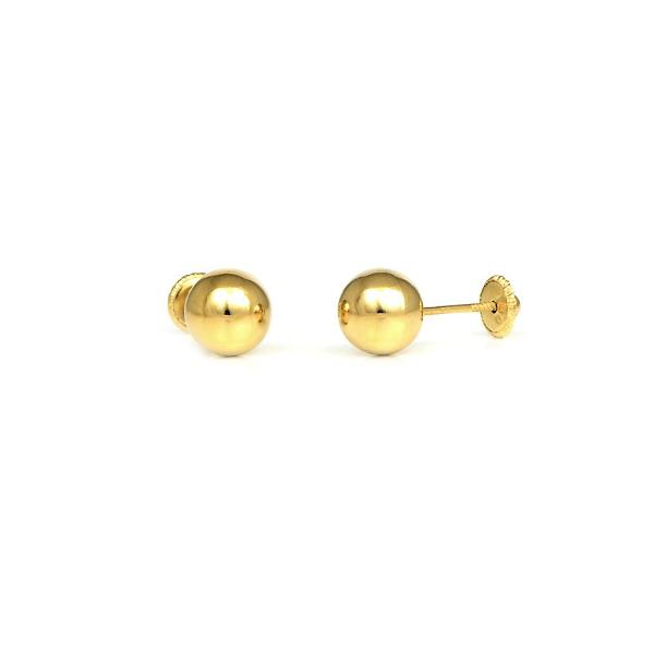 baby gold earrings 11358ao