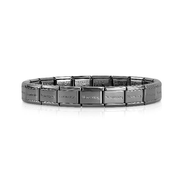 nomination classic black junior bracelet