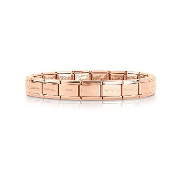 nomination classic rose gold grande bracelet