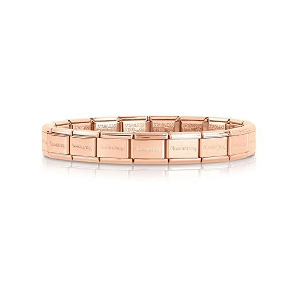 pulsera nomination classic rose gold junior