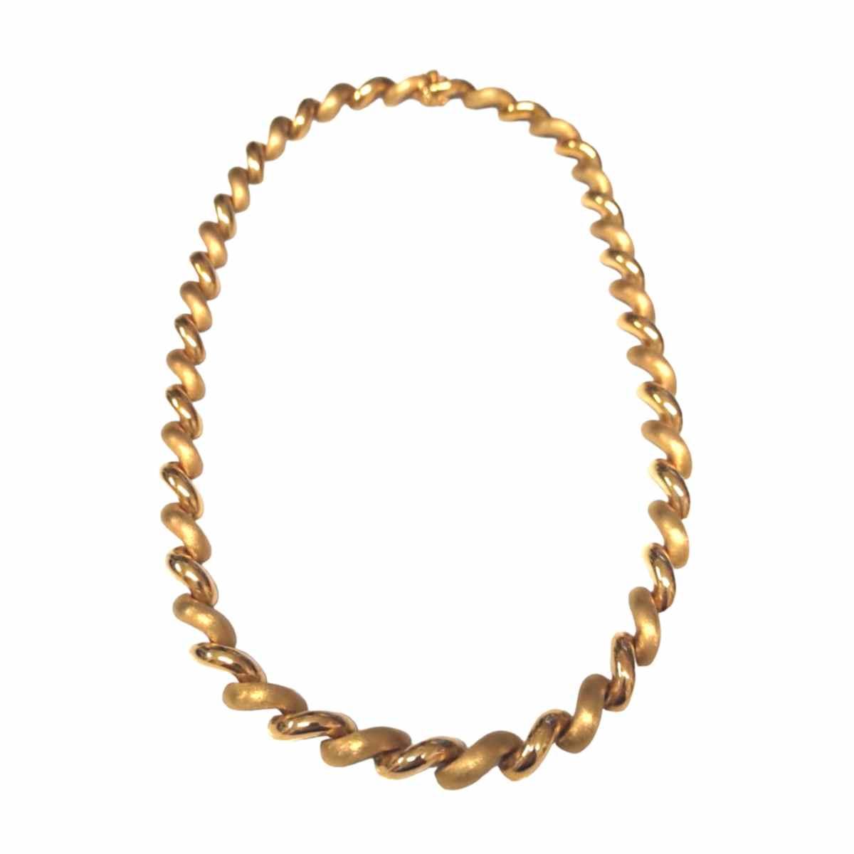 GOLD NECKLACE 45CM