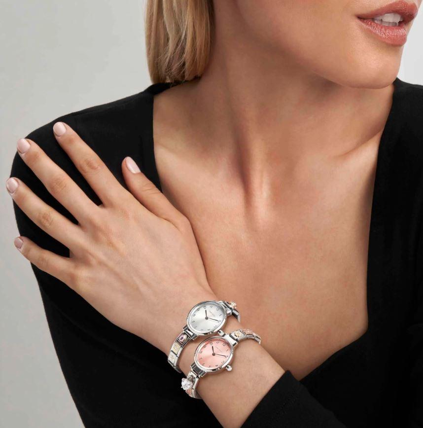 RELOJ NOMINATION COMPOSABLE TIME OVAL MADREPERLA 076038 008