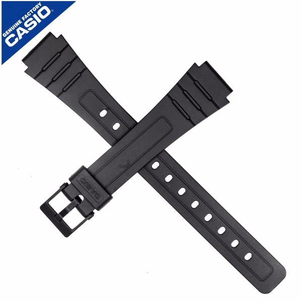 CASIO COLLECTION WATCH BAND RESIN BLACK 10140392
