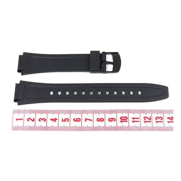 CORREA PARA RELOJ CASIO RESINA NEGRA 10268612