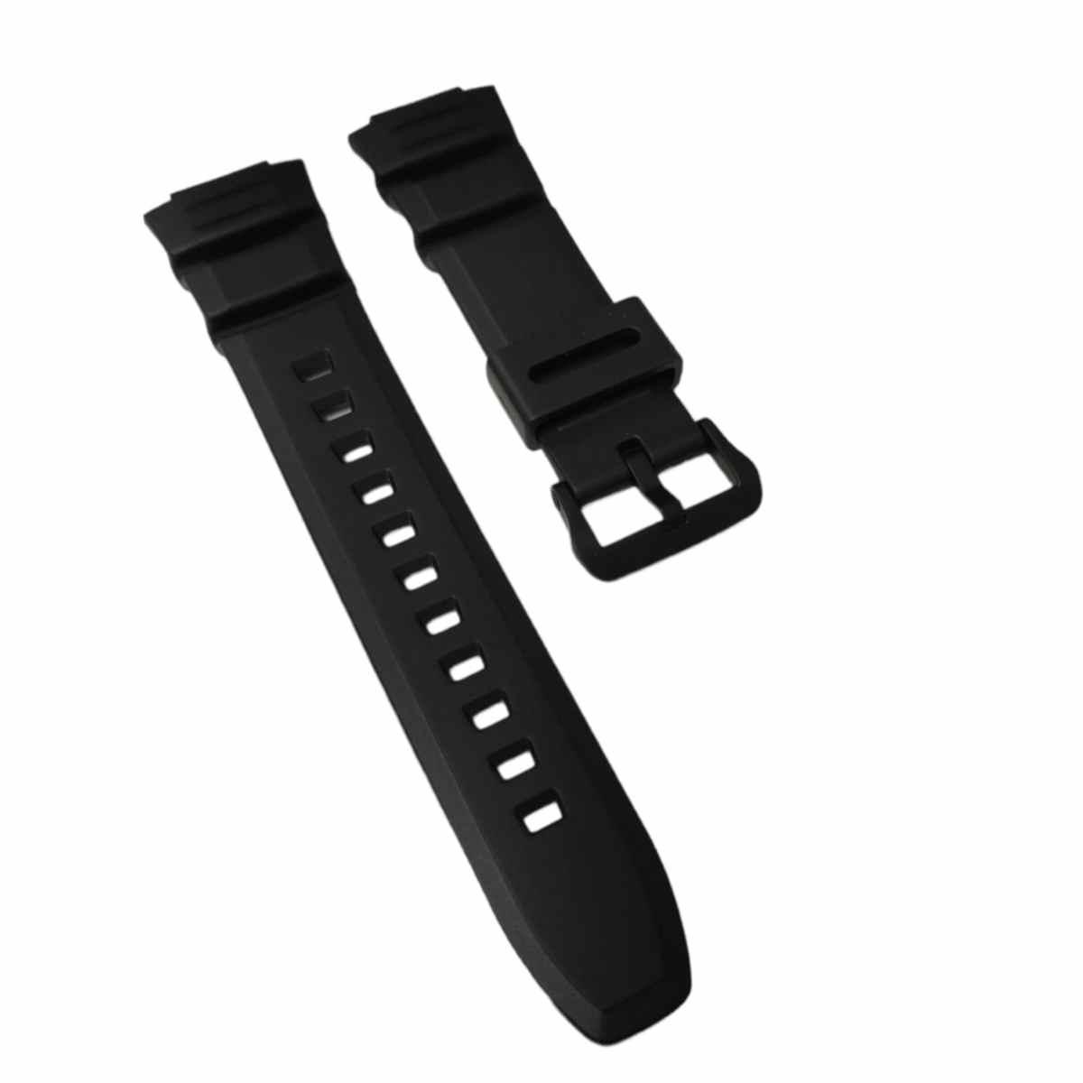 CASIO WATCH BAND RESIN BLACK 10452435