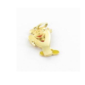 mickey mouse gold pendant y