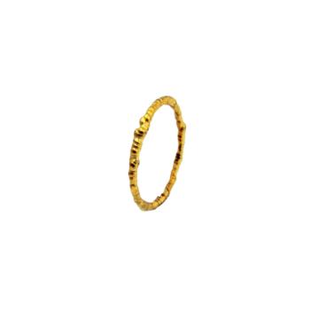 ANILLO ARIOR BARCELONA DE PLATA COLOR DORADO 1181850 XO TALLA 13
