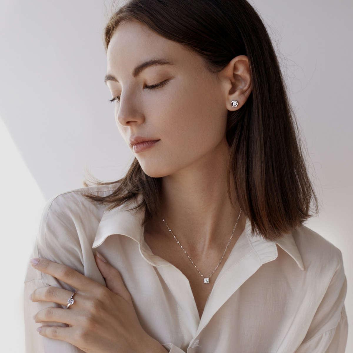 ANELL LINEARGENT DONA 12173-R TALLA 18