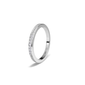 anillo compromiso oro blanco 1303t15