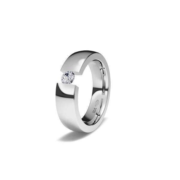 alianza de boda oro blanco 1315t15