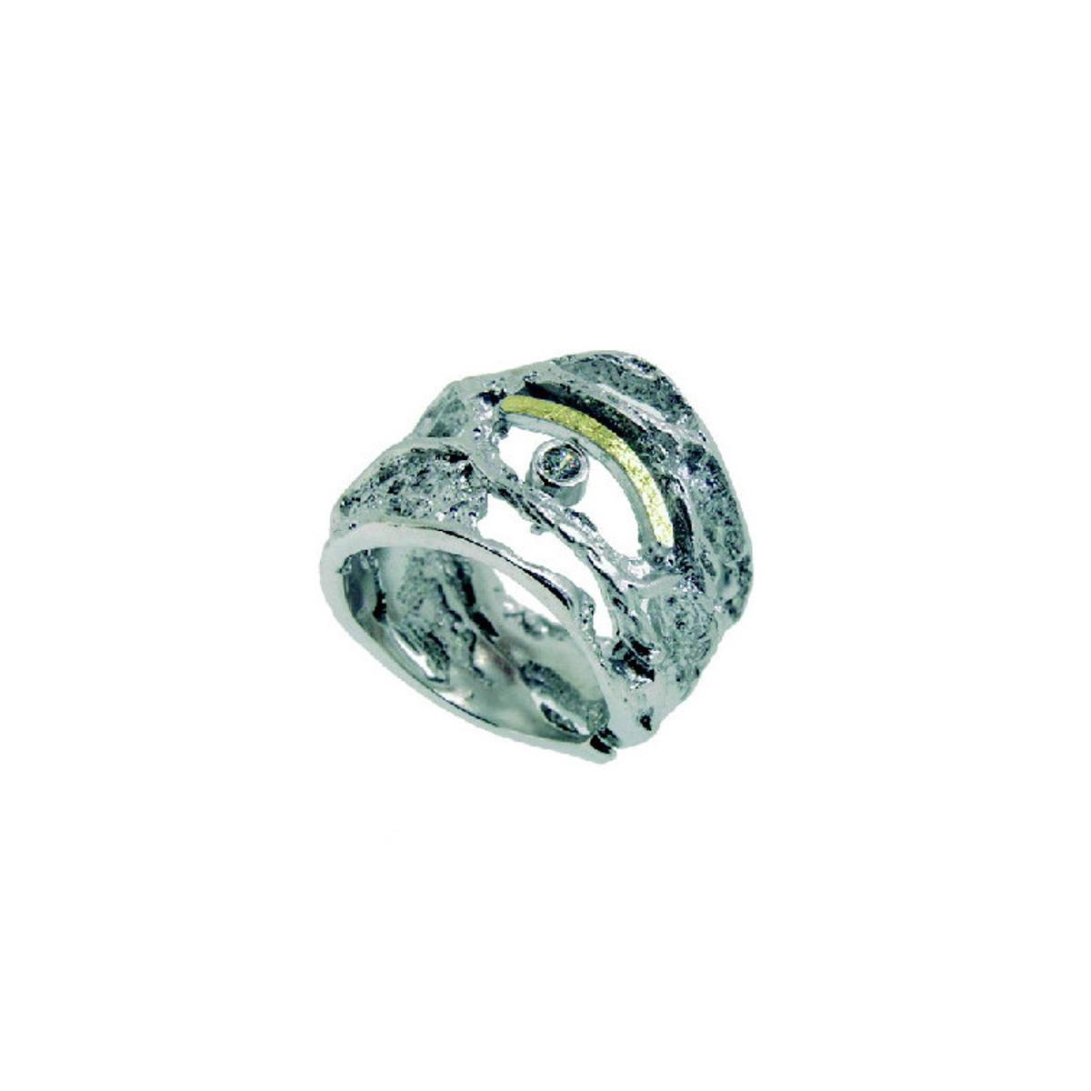 ANELL D'OR, PLATA I DIAMANTS DE MIQUEL SARDÀ