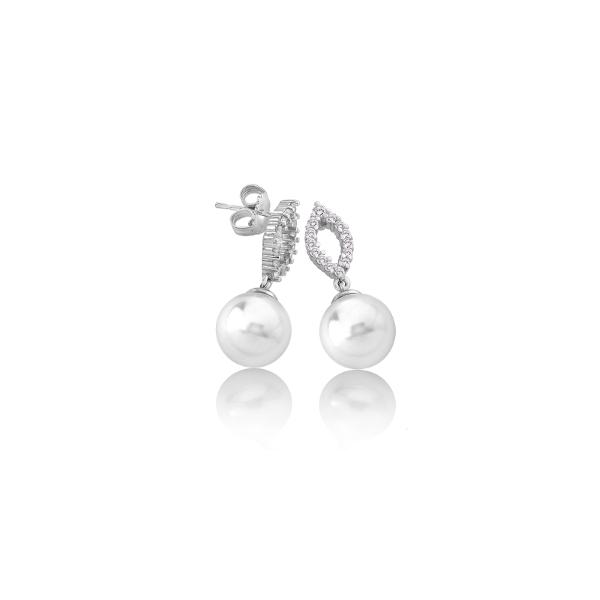 Majorica pearl stud earrings deals