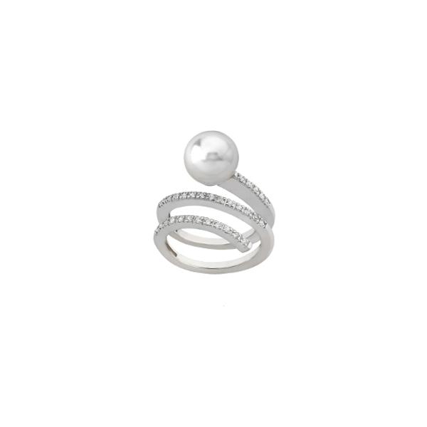 Anillo de Perlas Majorica Mujer 155740129150101 Joyeria TRIAS