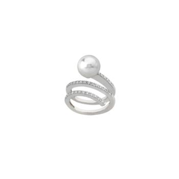 anillo perlas majorica 155740129150101