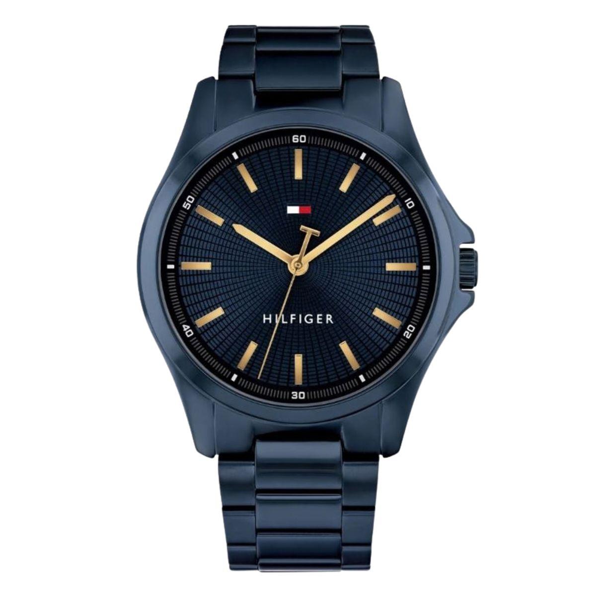 Men's Tommy Hilfiger Bruce watch, black.