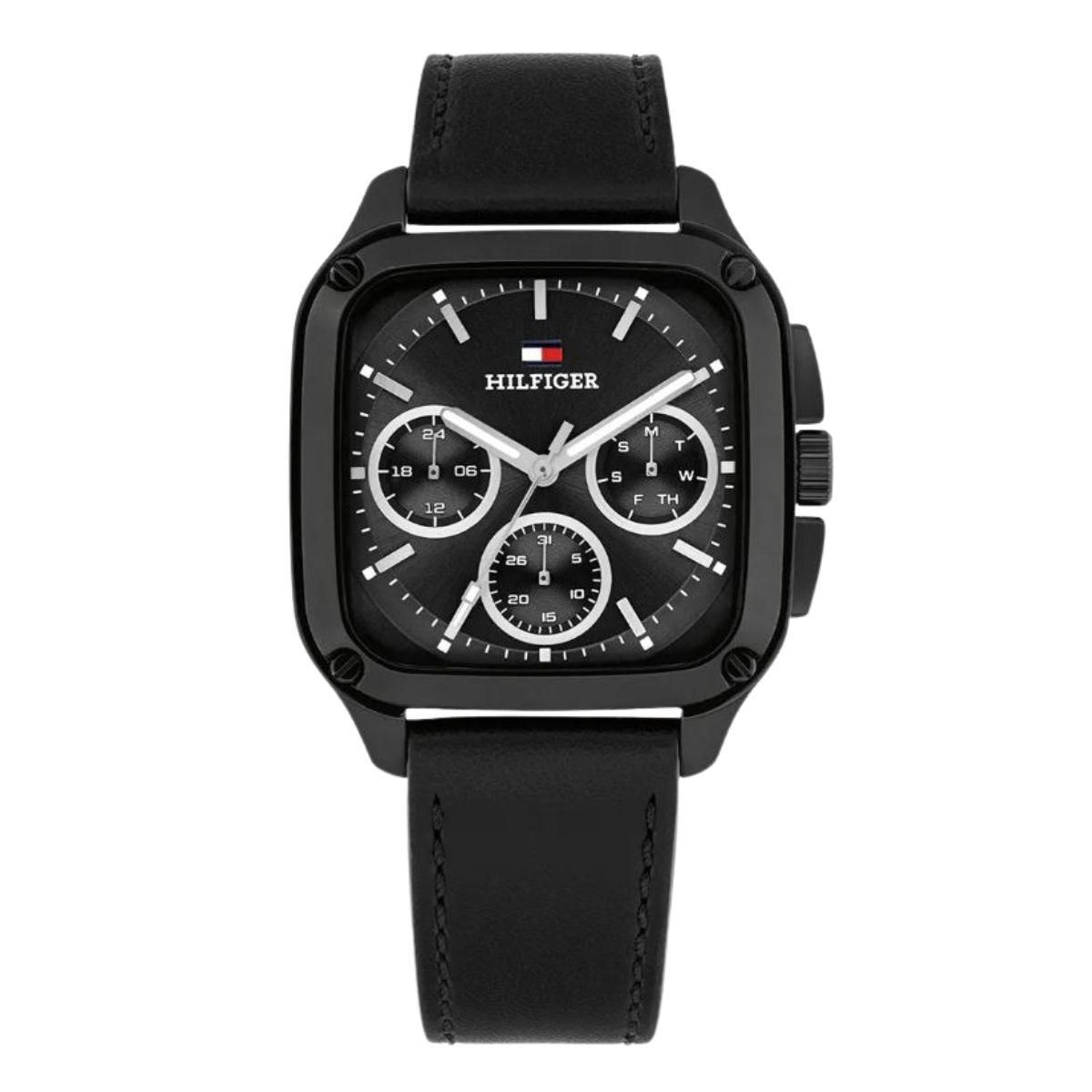 RELOJ TOMMY HILFIGER HEARALD NEGRO CON ESFERA NEGRA 1792220