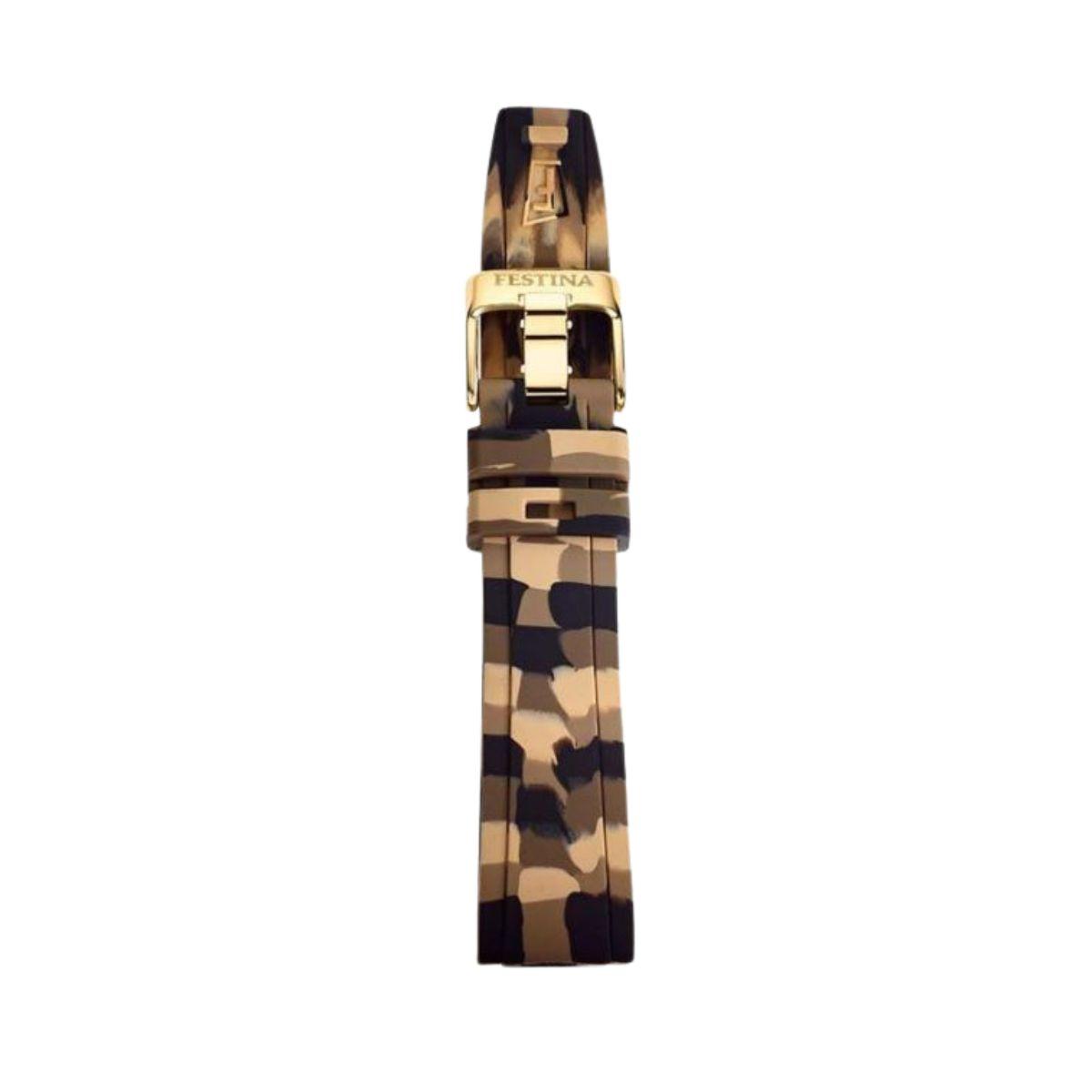 FESTINA F20644/1 CAMOUFLAGE RUBBER WATCH STRAP