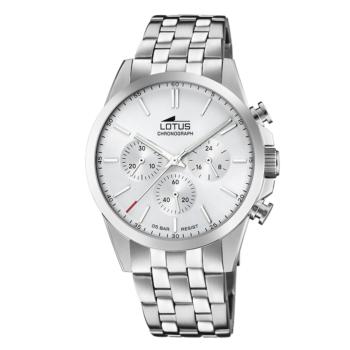 RELOJ LOTUS CHRONO ESFERA BLANCA 18989/1