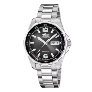 LOTUS WATCH WITH BLACK DIAL 18997/4