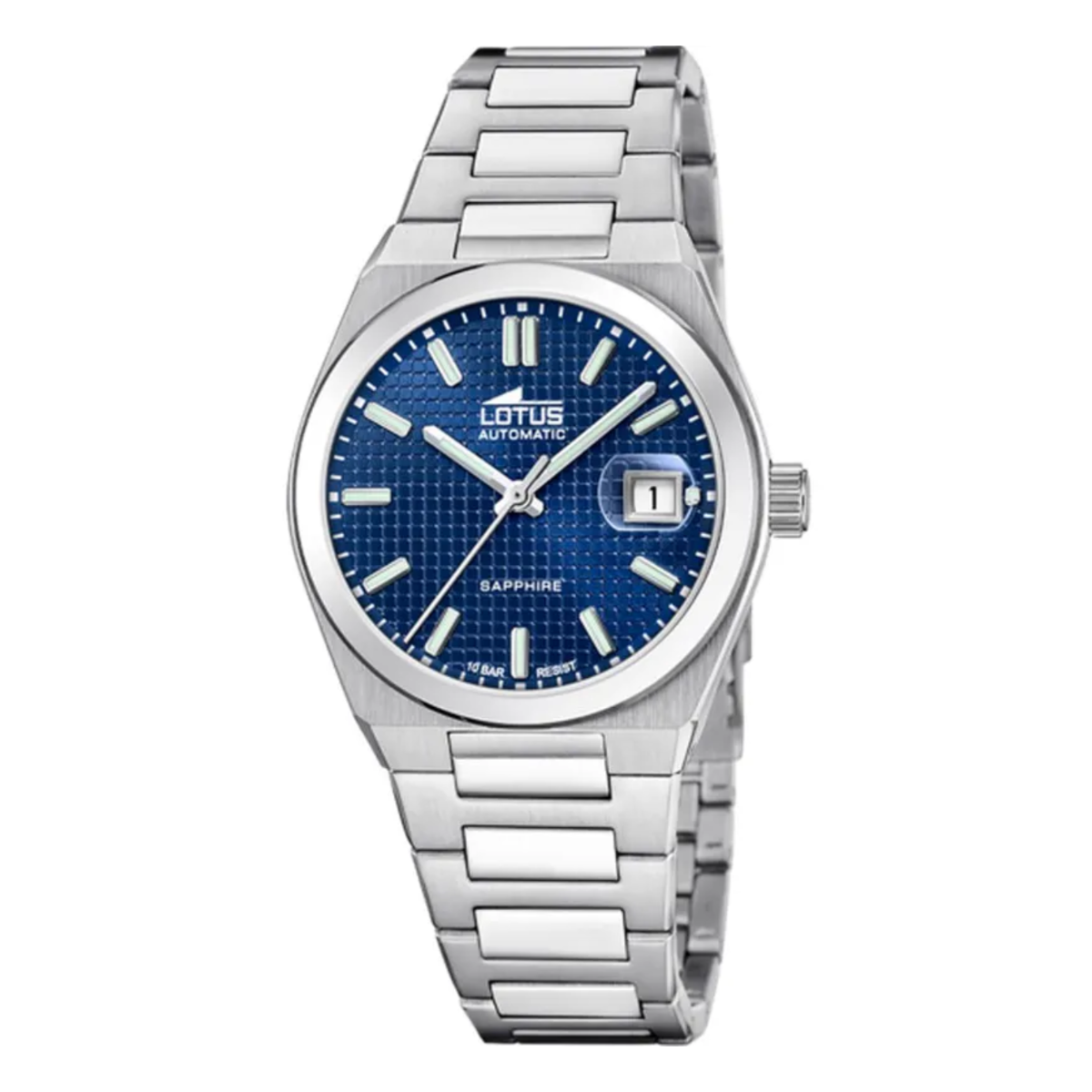 LOTUS STEEL WATCH WITH BLUE DIAL 18999/2