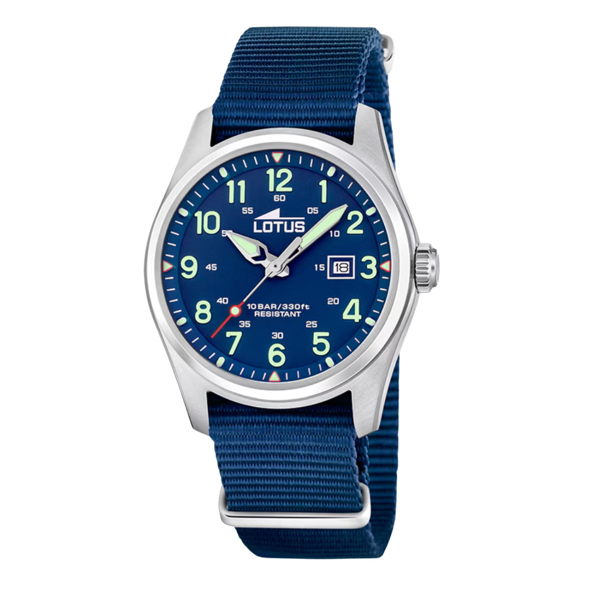 RELOJ LOTUS DE TEXTIL AZUL 19055/2