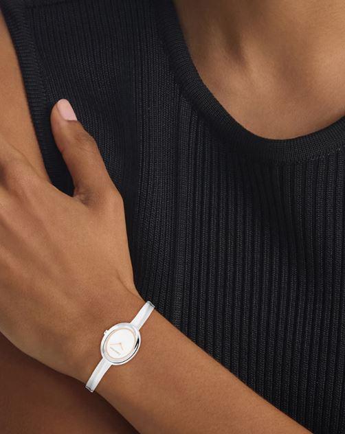 RELOJ CALVIN KLEIN TWISTED BEZEL PLATEADO 25100055