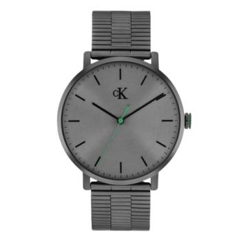 reloj calvin klein para hombre de acero en color gris