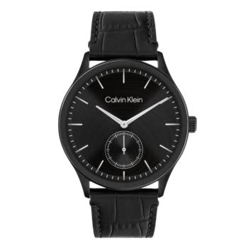 reloj calvin klein modelo tailored color negro para hombre