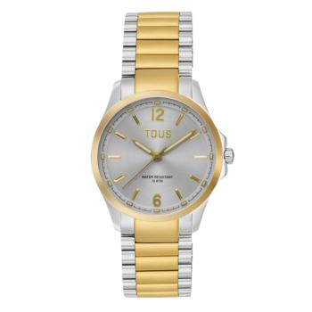 TOUS Analog two-tone watch Drive New model