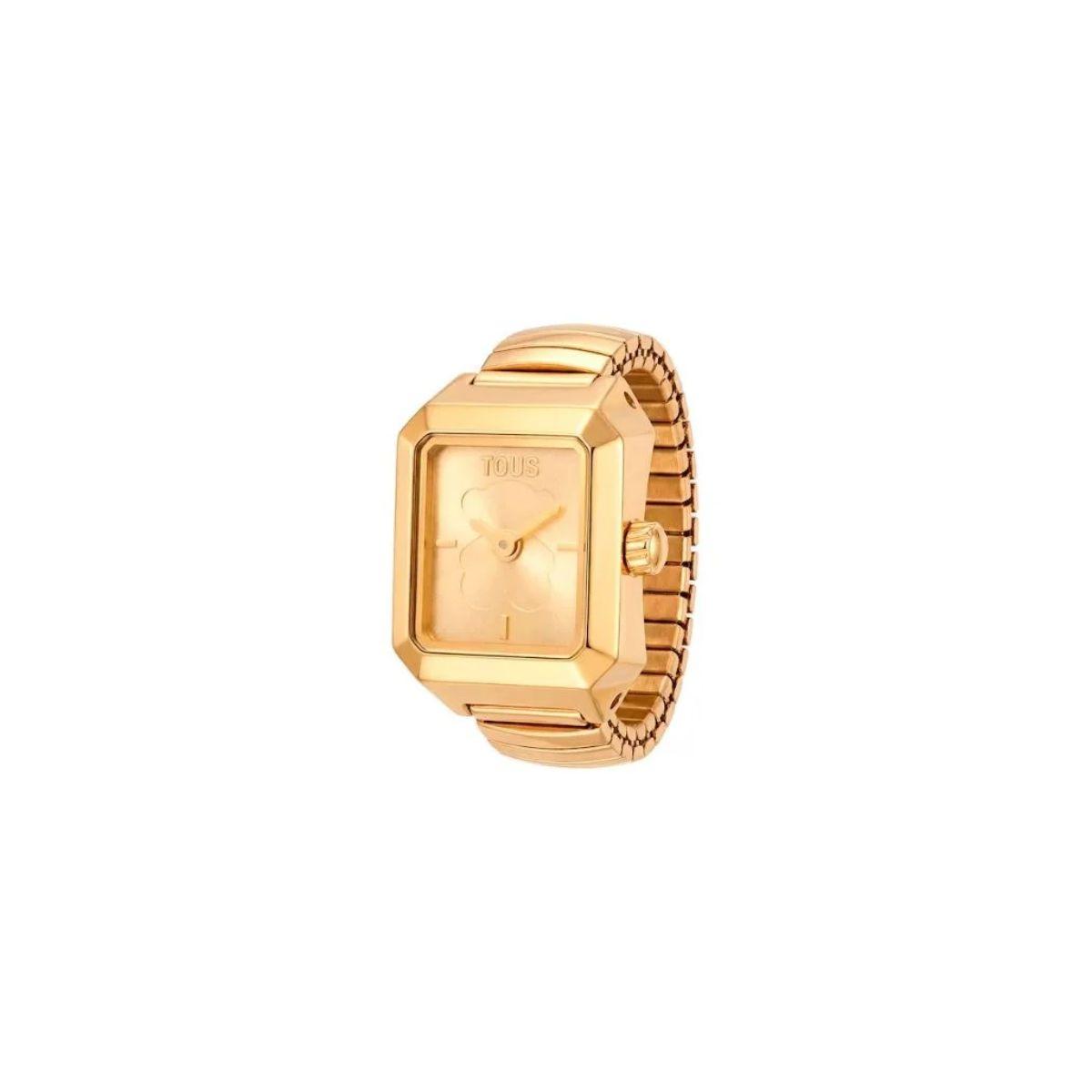 RELOJ ANILLO TOUS KARA EN ACERO DORADO 3000151612 - 15 eslabones 1